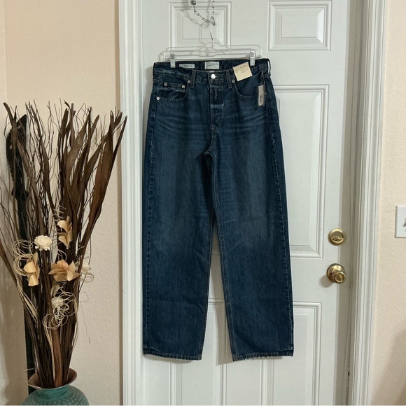 Universal Thread Denim - Universal Thread Women’s Blue Mid-Rise 90’s Baggy Jeans Size 8S